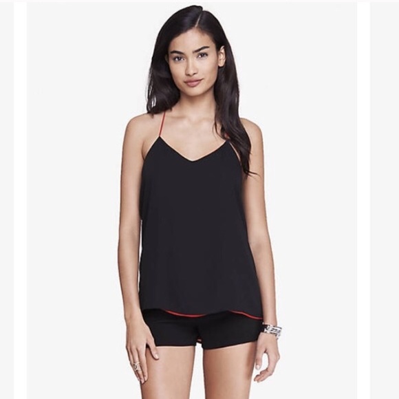 NWT Red & Black reversible Express Barcelona Cami - Picture 2 of 4